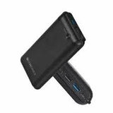 BLUK'S BX-401 is a 30,000mAh power bank featuring Qualcomm 3.0 Quick Charge and PD 22.5W technology. It has a large capacity suitable for multiple charges of smartphones and tablets.