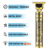 TRIMUX PROFESSIONAL T9 DRAGON STYLE TRIMMER FOR MEN, Usb Rechargeable Outline Edger Beard Trimmer, GROOMING KIT FOR MEN