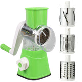 Manual Vegetable Cutter Slicer Multifunctional Round Slicer Gadget Multifunction Kitchen Gadget Food Processor Blender Cutter( random color )
