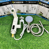 Sherice Instant Electric Heating Faucet: Tankless Hot Water Tap with Digital LED Temperature Display and Rotating Swivel Spout for Kitchen and Bathroom