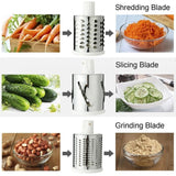 Manual Vegetable Cutter Slicer Multifunctional Round Slicer Gadget Multifunction Kitchen Gadget Food Processor Blender Cutter( random color )