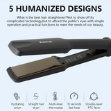 Kemei KM-329 Professional Hair Straightener With Temperature Control- For Women