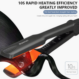 Kemei KM-329 Professional Hair Straightener With Temperature Control- For Women