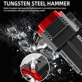 Versatile High Power Led Flashlight Focus Light Power Bank and Window Hammer FLASH light with high lights with safty issue