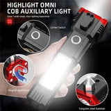 Versatile High Power Led Flashlight Focus Light Power Bank and Window Hammer FLASH light with high lights with safty issue