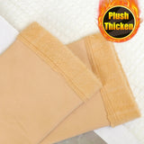 Men Women Cold Proof Plush Socks Warm Leggings Knee Pad Non slip Joint Injury Recovery Outdoor Sports Compression Winter