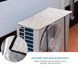 Premium Split AC Outdoor Unit Heat Insulation Sheet – Universal Sunshade Protective Roof & Sun Shield Cove